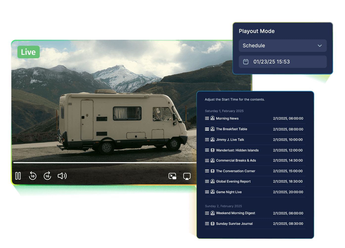 Playout - Castr